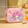 Bonito Mochila Cosmética Caso Dos Desenhos Animados Menina Quieta Livro Maquiagem Guka Fazendo Caixa De Armazenamento pu Mochila Cosmética Caso