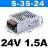 Pujiang Mingwei 220V para 5V/12V/24V/36V/48V CC Fonte de Alimentação Chaveada Caixa Módulo Transformador Conversor S-350