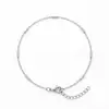 Pulsera Transfronteriza Europea y Americana de Acero Inoxidable de Larga Duración, Mariposa de Moda, Trébol de Cuatro Hojas, Joyería en Forma de Corazón, Accesorios Sencillos para Mujer