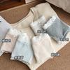 7A Antibacterial Entrepierna Alargada Calzones de Encaje de Algodón para Niñas Ropa Interior para Mujer Viento Puro Cintura Clase A Algodón para Bebé Sin Costuras Mayoreo