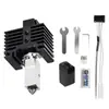Ensamblaje de Boquilla Hotend Tuozhu X1C/P1/P1S Cabezal de Impresión Boquilla Funda de Silicona Placa Calefactora Cerámica Accesorios de Ventilador