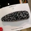 Grampo BB Brilhante de Diamante Quebrado Retro Coreano Simples Versátil Estilo Celebridade da Internet Grampo de Cabelo Básico Grampo para Franja Grampo de Borda Adulto