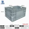 Caja de Logística 1.2m Extra Grande Engrosada Sin Perforaciones Almacenamiento Caja de Rotación Rectangular Estrecha Acuicultura Marco de Plástico Eu