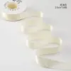 Shangjin Flor de Cinta de Color Puro Blanco Roto Ramo Cinta Lazo de Corbata Cinta de Regalo Cinta Floral