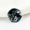 Botões Coloridos de Acetato Imitado Estilo Designer com Quatro Furos, Botões Fragmentados Multicolores para Suéteres, Cardigãs, Casacos, Trench Coats e Decorações de Peles