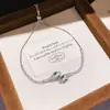 Pulsera Extraíble Ovalada de Circonita, Retro, Personalizada, Moderna, Exquisita, Elegante Pulsera, Lujo Ligero, Joyería de Gama Alta para Mujeres