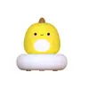 Luz de Noche de Mascota Linda Compañera para Habitación Infantil, Luz con Sensor Táctil Recargable por USB, Lámpara LED de Dibujos Animados para Cama de Bebé