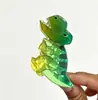 Lindo clip de dinosaurio pequeño clip de camaleón de dibujos animados clip de tiburón lagarto creativo clip de cola de caballo animal de personalidad tocado