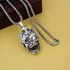2025 Venda Quente Transfronteiriça Comércio Exterior Moda Personalizada Série Animal Pingente em Forma de Dragão Colar de Aço Inoxidável com Boa Textura