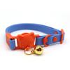 Venta Caliente Nuevos Suministros para Mascotas Collar Impermeable de PVC para Gato Color Macarrón Collar Ajustable para Gato con Cascabel