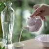 Tetera Creativa Hecha a Mano Estilo Japonés con Alto Atractivo Estético para Mujeres, Juego de Té de Hadas, Tetera Pastel, Juego de Té Kung Fu