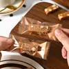 Bolsa de Empaque para Dulces de Toffee de Almendras con Sal Marina Gruesa Hecha a Mano para Año Nuevo Bolsa Selladora para Máquina de Dulces de Café Nougat para Hornear