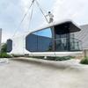Micro Homestay Space Capsule Outdoor Immersive Mobile Star Cinema Sci-fi Tema Holographic Cinema Cápsula fabricantes