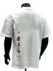 Nova camiseta casual masculina de manga curta, top de verão versátil para meninos, top da moda
