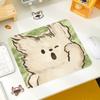Cartoon bonito cão mouse pad tamanho pequeno computador tapete de mesa tapete de jogo antiderrapante borda bloqueio engrossado internet café e-sports tapete de mesa