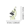 Compra directa transfronteriza de 50 pegatinas científicas creativas con equipo químico de laboratorio y patrones de células para decoración de diario