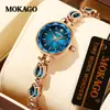 Reloj Moka de Alto Cuarzo con Acabado Premium, Correa de Cobre Rosado, Reloj de Pulsera, Resistente al Agua, Versátil Reloj de Pulsera para Mujer, Más Vendido en Amazon