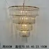 Accesorios de Boda Luces de Cristal de Múltiples Capas Candelabros de Tira de Hielo Decoraciones Colgantes Acrílicas Salón de Bodas Salón de Banquetes Decoración de Techo