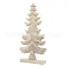 Árvore de Natal de Madeira Ecológica Feita de Madeira de Alta Qualidade, Decorações de Natal