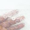 Junta de Silicone Transparente com Adesivo, Almofada de Silicone Redonda Antiderrapante, Junta de Silicone Autoadesiva Antiderrapante e Absorvente de Choque para Produtos Digitais