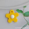 Llavero Color Caramelo Estilo Coreano Lindo Color Flor Pequeña Campana Pequeña Fresco Accesorios para Colgar en Bolsa Macaron Corazón de Niña