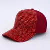 Gorra de Béisbol de Diamantes para Mujer Transfronteriza Moda Retro Protector Solar de Viaje Gorra Totalmente de Diamantes Sombrero Protector Solar para Viajes al Aire Libre