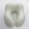 Almohada de viaje tipo joroba de rebote lento transfronteriza almohada para avión almohada para coche oficina espuma viscoelástica almohada cervical de cabeza redonda almohada en forma de U reposacabezas venta al por mayor