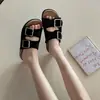 Sandalias Elegantes de Estilo Japonés para Mujer 2026, Nuevo Estilo de Celebridad de Internet, para Figuras Pequeñas, Alargadoras, de Alto Brillo, Llamativas, Sandalias Chanclas