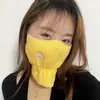 Mascarilla de Ciclismo para Mujer Invierno Algodón Engrosado Adulto A Prueba de Frío A Prueba de Polvo Transpirable Lavable Cálida