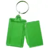 Chaveiros de Plástico Casca Vazia em Branco Caligrafia Chaveiros de Acrílico Transparente Porta-Retrato Criativo Pode Imprimir LOGOTIPO