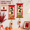 Colgante Decoración de Año Nuevo Ambiente de Decoración de Año Nuevo Diseño Año del Caballo 2026 Saludos de Año Nuevo Festival de Primavera Nuevo Colgante para Sala de Estar Interior