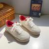 Zapatos blancos de malla de suela gruesa Beier 2024 nuevas explosiones transpirables Joker zapatilla casual transpirable BE-6769