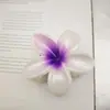 Pinza para el Cabello de Plumeria Más Vendida de Amazon, Nueva Pinza de Garra para el Cabello Perlada, Accesorio para el Cabello de Flor para la Parte Posterior de la Cabeza, Pinza de Garra de Flor, Pinza de Tiburón al por Mayor