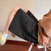 Shorts de Algodón con Corte Diagonal y Parches de Nuevo Estilo de Verano, Holgados Casuales Talla Grande Pierna Ancha Deportivos para Viajar, Pantalones de Cinco Puntos Caídos