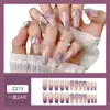 Unhas Usáveis Feitas à Mão Atacado Xiaohongshu Douyin Venda Quente Diamante Borboleta Coração High-End Nail Art Unhas Usáveis 24 Peças