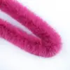Em Estoque Atacado Tiras de Pelo Sintético de Raposa 6cm, Acabamento Decorativo para Punhos de Capa Hanfu, Acessórios de Vestuário de Pelo de Visão