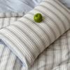 Estilo sem estampa nova versão AB de fio de algodão com agulha perfurada tingido em fio jacquard conjunto de quatro peças de roupa de cama de algodão Nantong têxtil para o lar