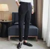Calça Masculina de Veludo Cotelê Casual da Moda Outono Inverno Nova Slim Fit Perna Reta Jogger