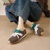 Zapatillas de Entrenamiento Alemanas Rojas Augusden para Mujer 2026 Nuevas de Verano Casuales Retro Zapatos Minimalistas Zapatillas Ballet Forrest Gump