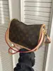 Bolso de Moda de Alta Gama para Mujer 2025 Nuevo Almohada Retro Gran Capacidad Bolso de Axila Hombro Versátil Bolso Cruzado