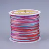 Pulsera de hilo de jade degradado de 72 hebras, cordón trenzado, joyería hecha a mano, hilo para abalorios, material de cordón trenzado, venta al por mayor