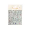 Pegatinas para Manicura de Corazón de Estrella Exquisito Milenio Chica Picante Metálico Repujado DIY Uñas Portables Pegatinas para Uñas Pequeños Accesorios