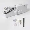 Máquina de Coser Eléctrica Portátil, Multifuncional, Portátil, Mini, Máquina de Coser Manual Simple para Borde DIY para Uso Doméstico