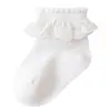 25 Años de Nuevos Modelos de Calcetines de Encaje para Niñas, Calcetines de Malla Delgada para Primavera y Verano, Calcetines de Encaje Estilo Japonés de Princesa, Calcetines de Encaje Transpirables para Niñas