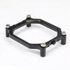 Base rectangular para radiador de CPU de servidor de doble canal LGA2011, soporte de placa base con hebilla X79