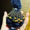 Atacado do Fabricante Cordão para Celular com Nó de Dimple Semi-Acabado Artesanal DIY Pingente Bolsa Acessório de Chaveiro Corda