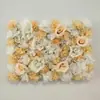 Fondo de Pared de Flores Artificiales Arreglo Floral para Fondo de Transmisión en Vivo de Influencer Hortensia Rosa Arreglo de Flores de Plástico para Sala de Transmisión en Vivo
