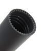 Tubo de Lápiz Labial para Niños Forma de Lápiz Tapa Giratoria Negra Tubo Redondo de Lápiz Labial Plástico Material de Envoltura Cosmética