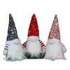 Decoração de Natal com Boneca Sem Rosto de Tecido com Lantejoulas para Novo Produto Transfronteiriço Enfeites Luminosos de Rudolph e Velho Noel