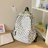 Mochila Escolar Sencilla para Estudiantes de Preparatoria, Elegante y Atractiva, Mochila Pequeña Ligera, Mochila de Gran Capacidad para Estudiantes Universitarios en sus Trayectos y Viajes